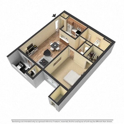 Luxury one bedroom flat