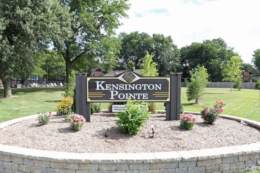 Sign at Kensington Pointe Apartments in Madison Wisconsin - Photo Gallery 1