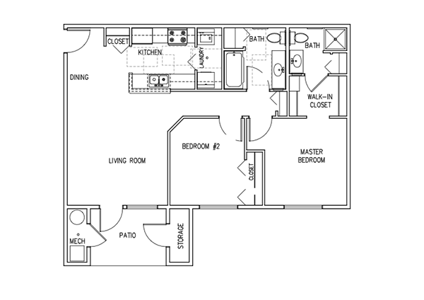 2 Bedroom