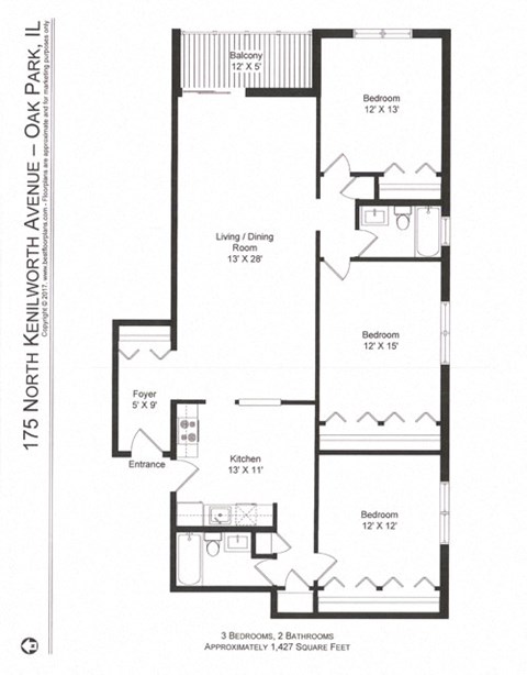 175 N Kenilworth Ave 1-3 Beds Apartment for Rent - Photo Gallery 3