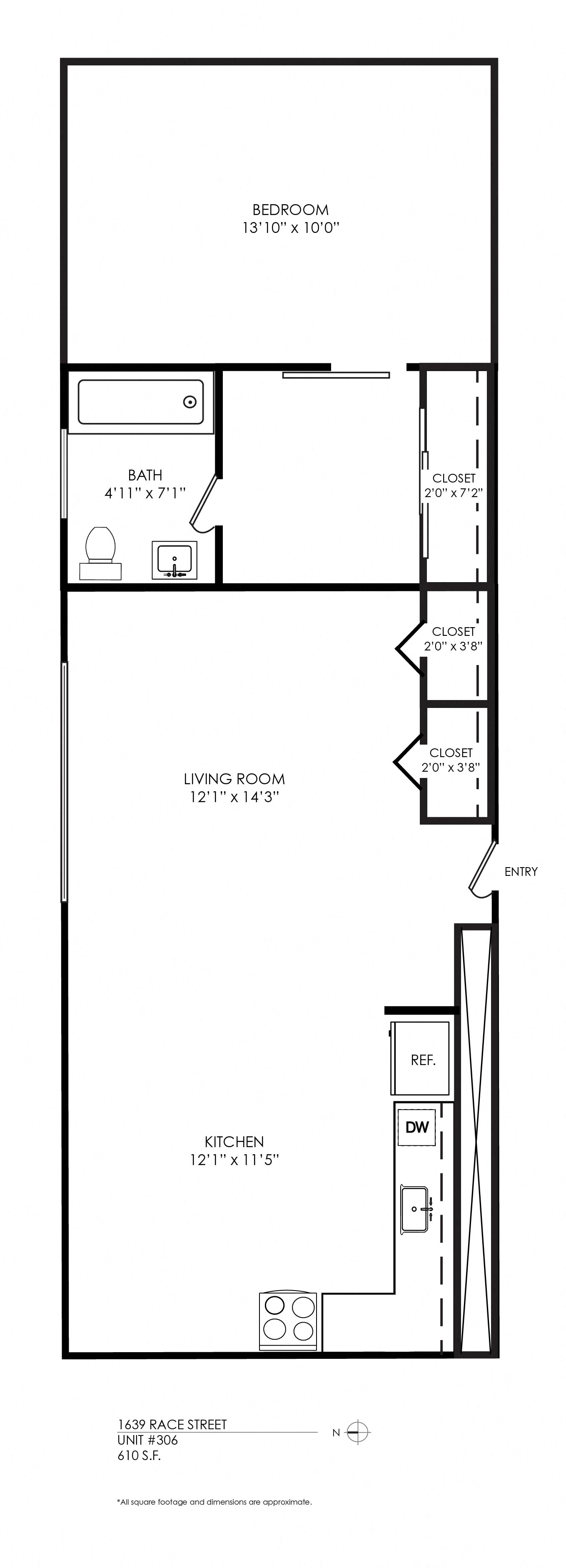 1639 Race 1 Bedroom Apartment in Denver, CO