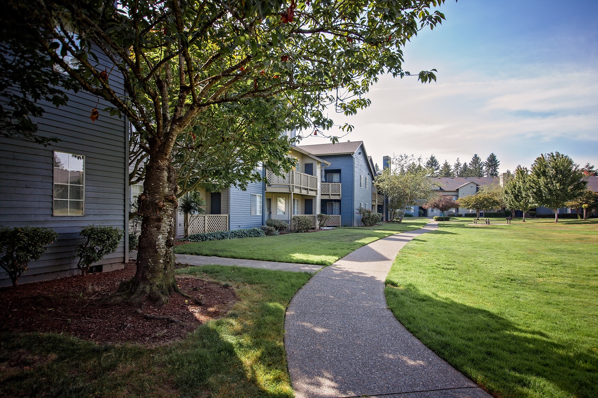 Stonesthrow Apartments Pathway