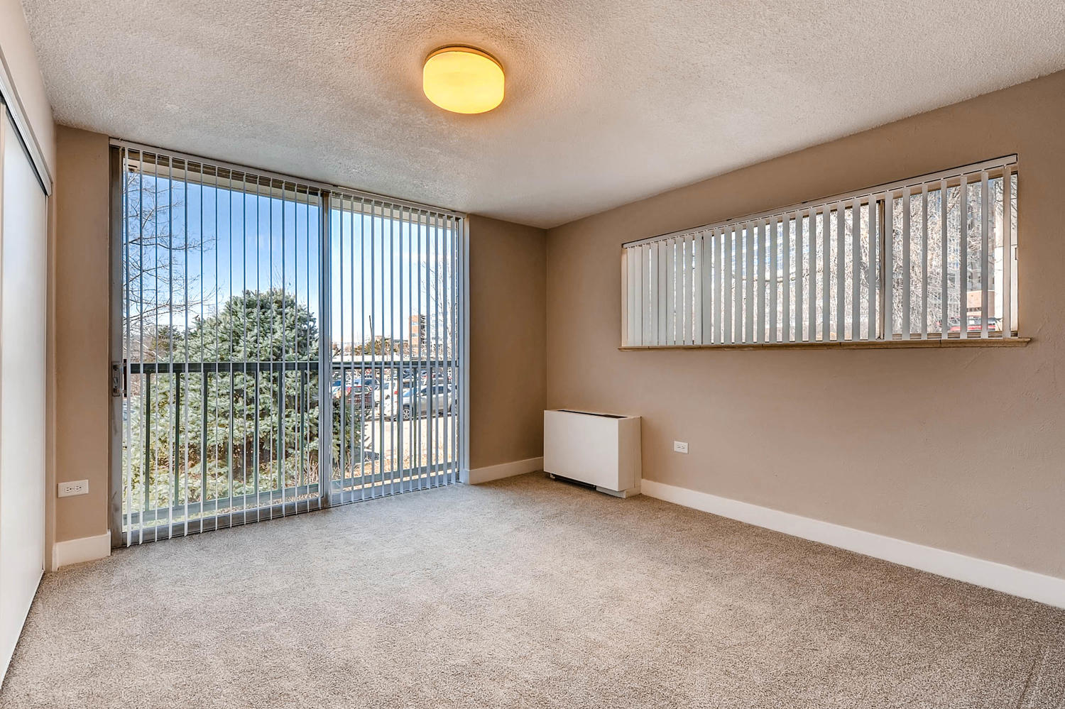 Our Apartment Large Bedroom at Scandia Apartments in Englewood, Colorado