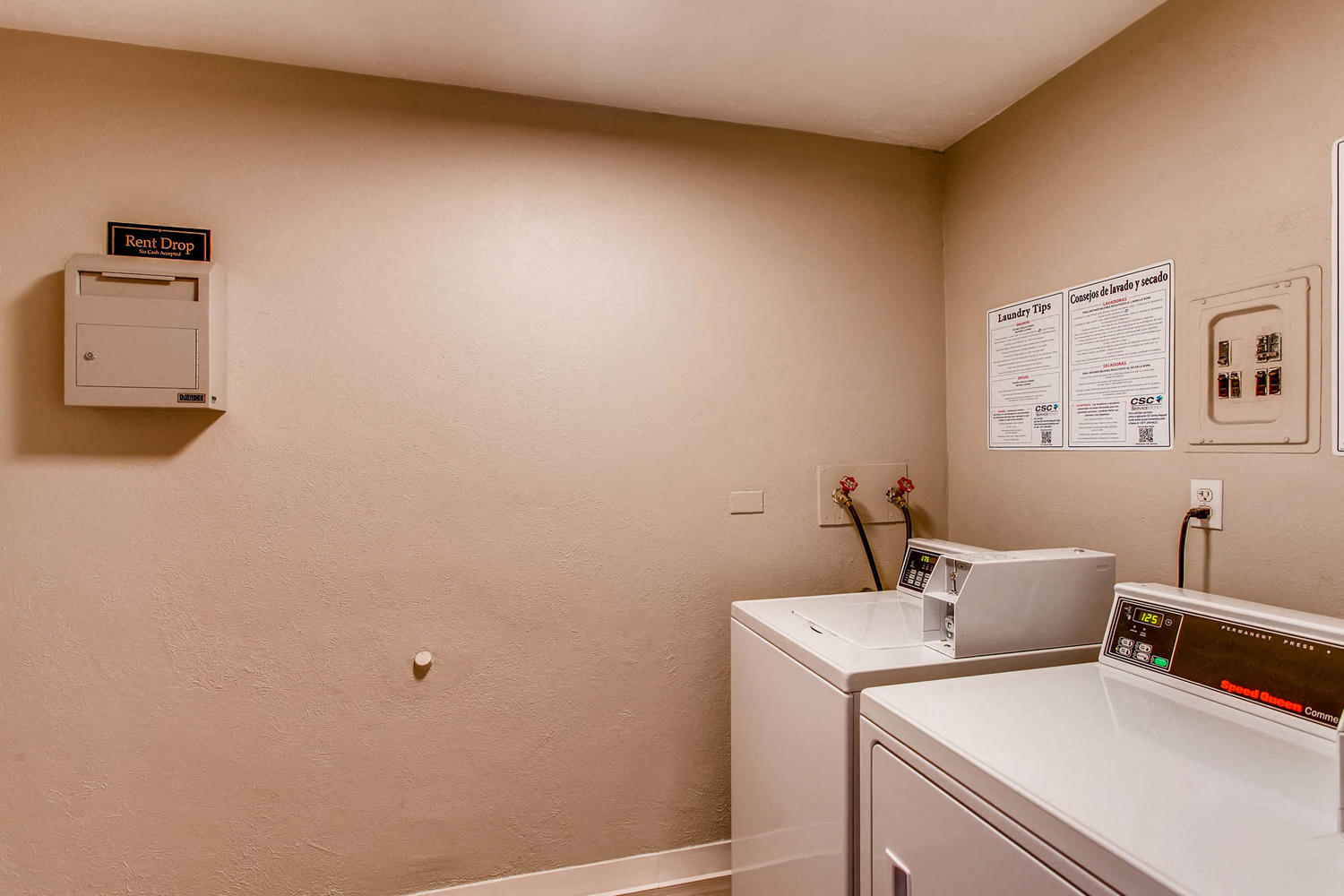 Our Apartment Laundry Facility at Scandia Apartments in Englewood, Colorado