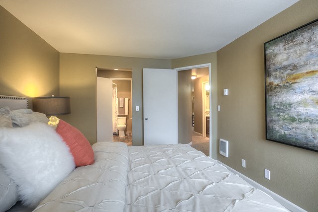 Cozy Bedroom at Oak Hill Apartments, Portland, OR, 97229