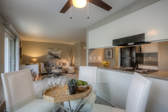 Living And Kitchen at Townfair Apartments, Gresham, 97030