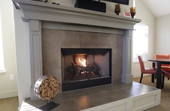 Clubhouse Fireplace at Parkside Apartments, Gresham, 97080