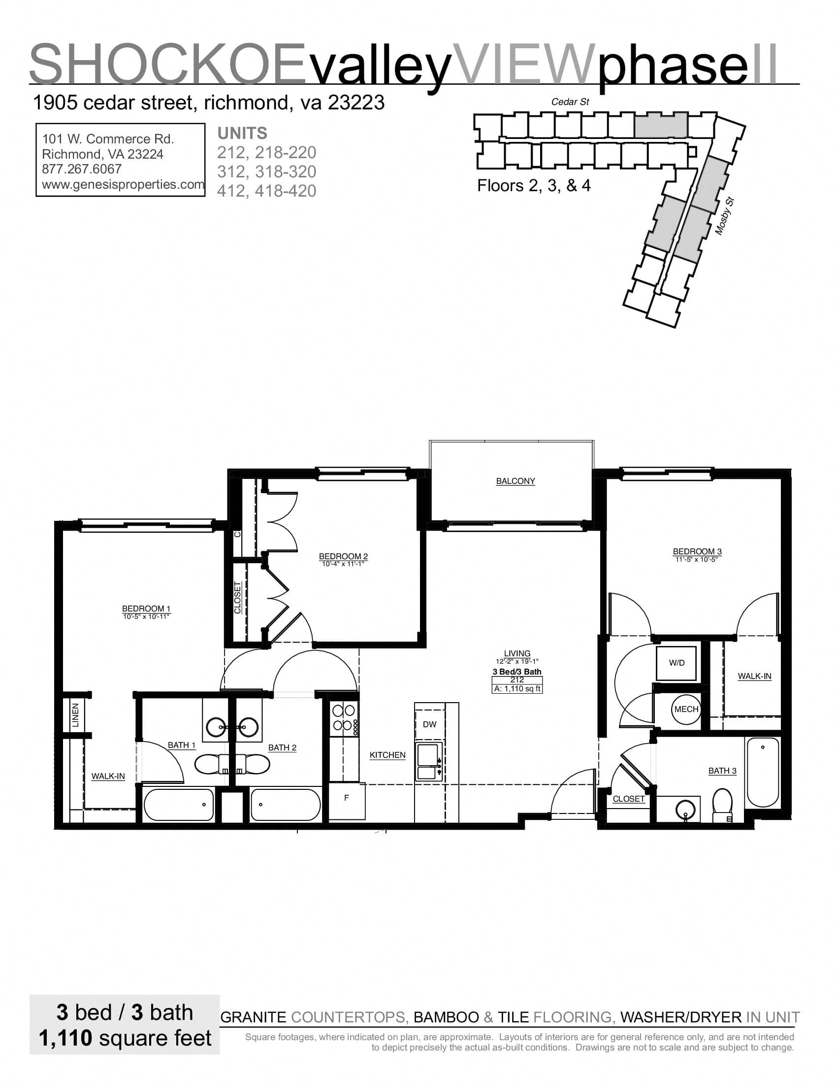 Three Bedroom - Standard