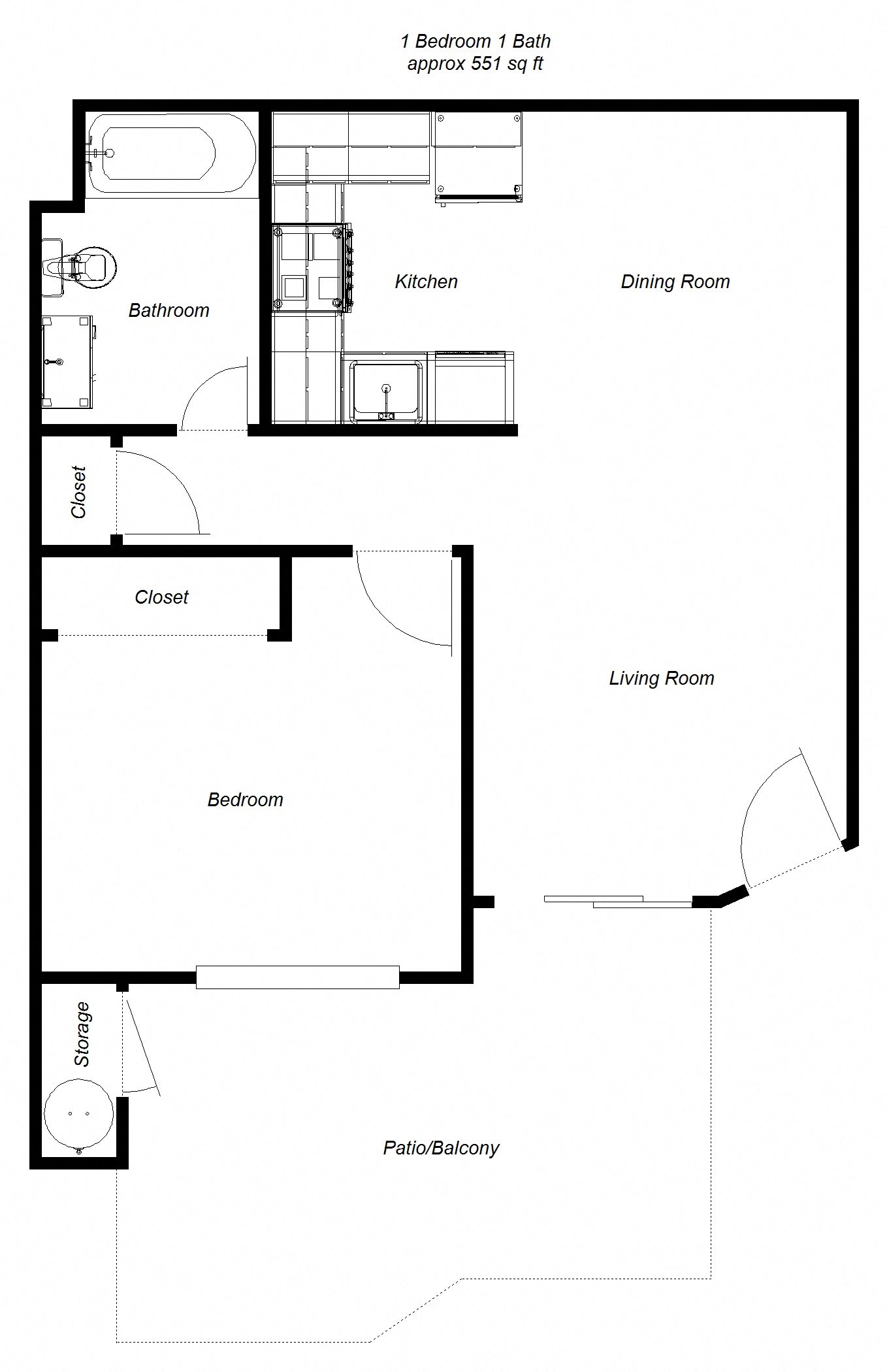 Floor Plans of Woodbridge Apartments in Fremont, CA