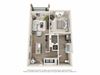 1 Bedroom 1 Bath A11a 3D Floor Plan Layout 1 Bedroom 1 Bath A11a 3D Floor Plan Layout at The Edison Lofts Apartments, Raleigh, North Carolina