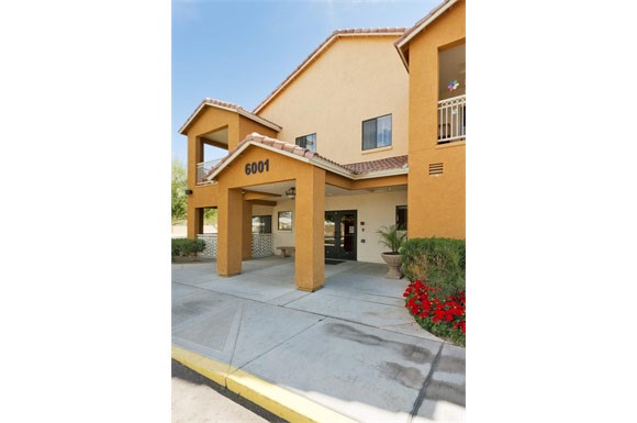 the front entrance of the goff house