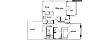 1 BEDROOM