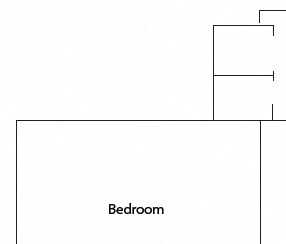 1x1 Unit One Bedroom, One Bath Apartment Unit