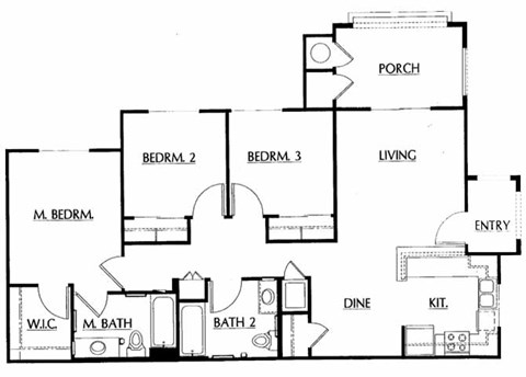 1701 W. Las Milpas 2-3 Beds Apartment, Affordable for Rent - Photo Gallery 4