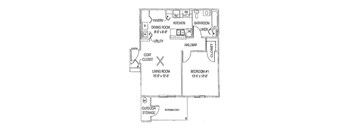 One Bedroom/One Bathroom