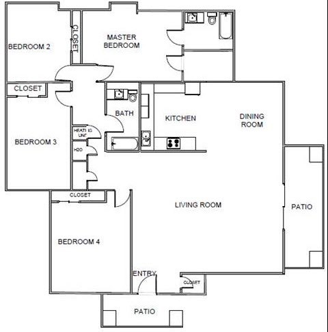 13785 E. Manning Ave Studio-4 Beds Apartment for Rent - Photo Gallery 11