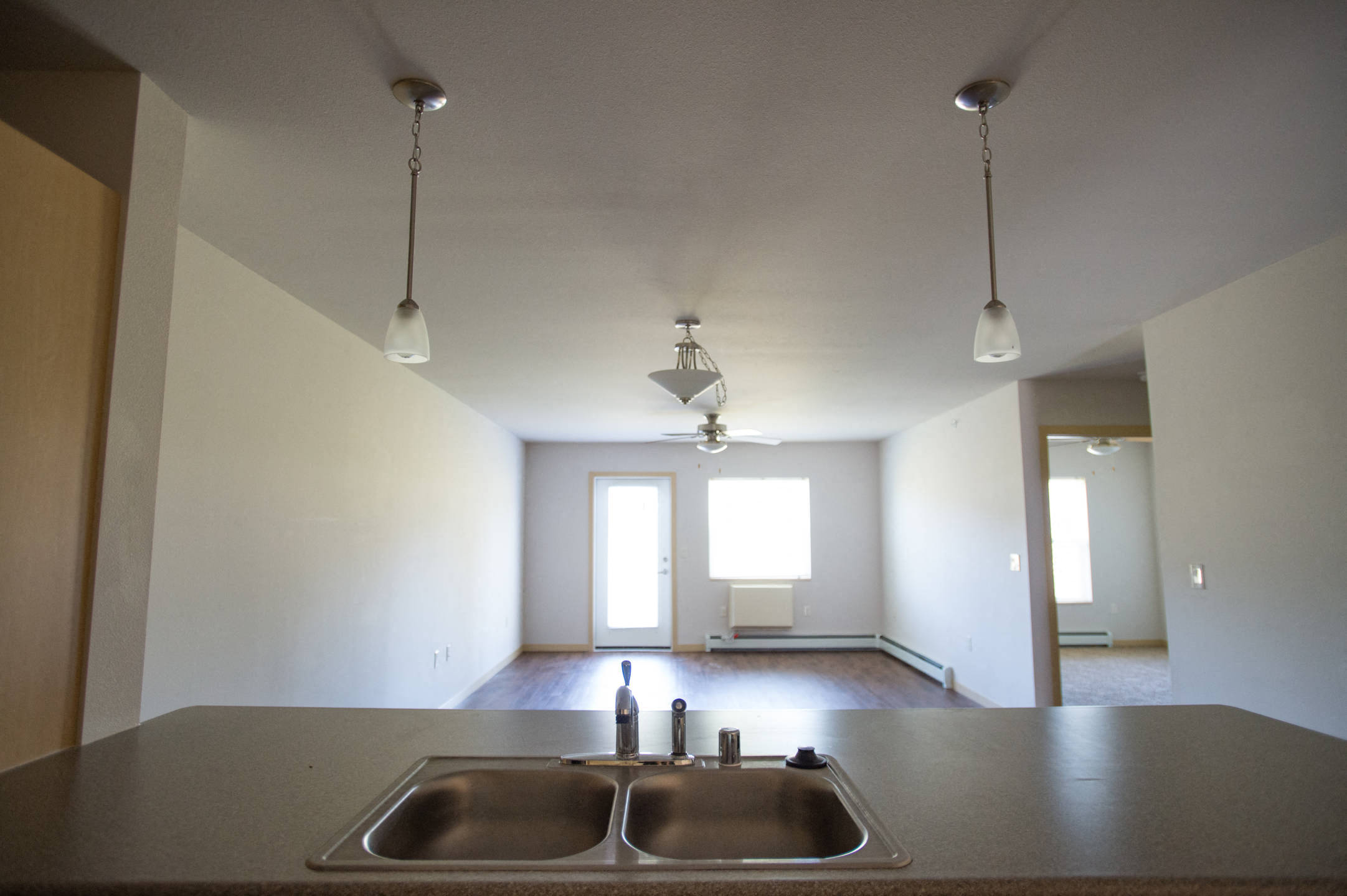 View of Living Room from Kitchen