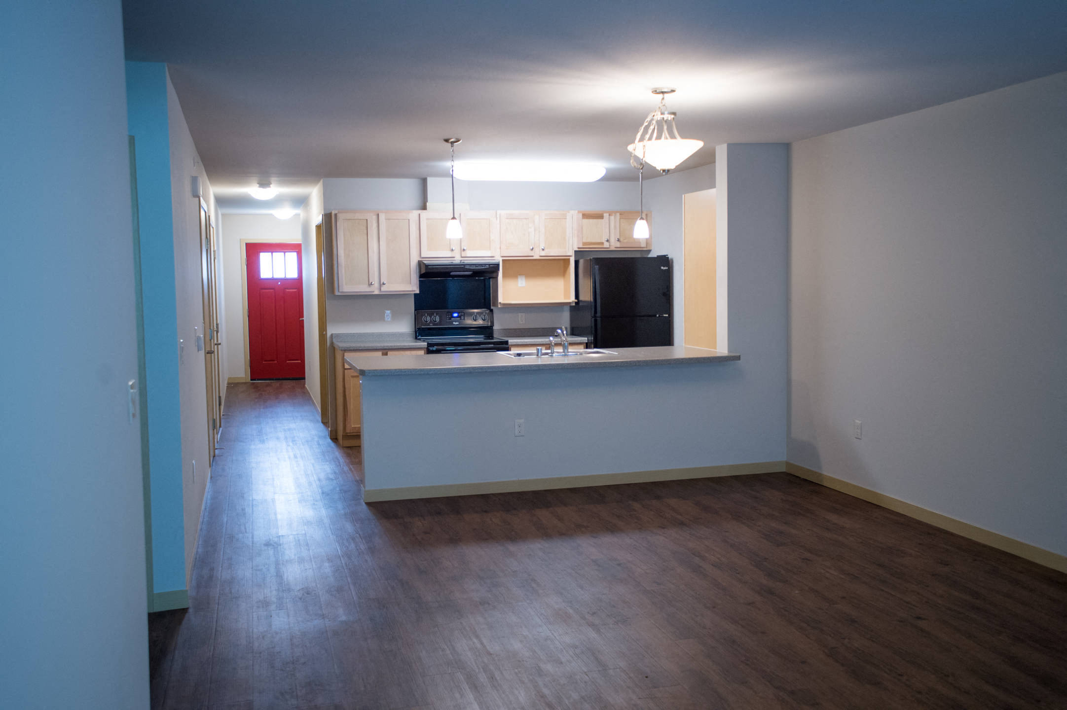 Living Room & Kitchen