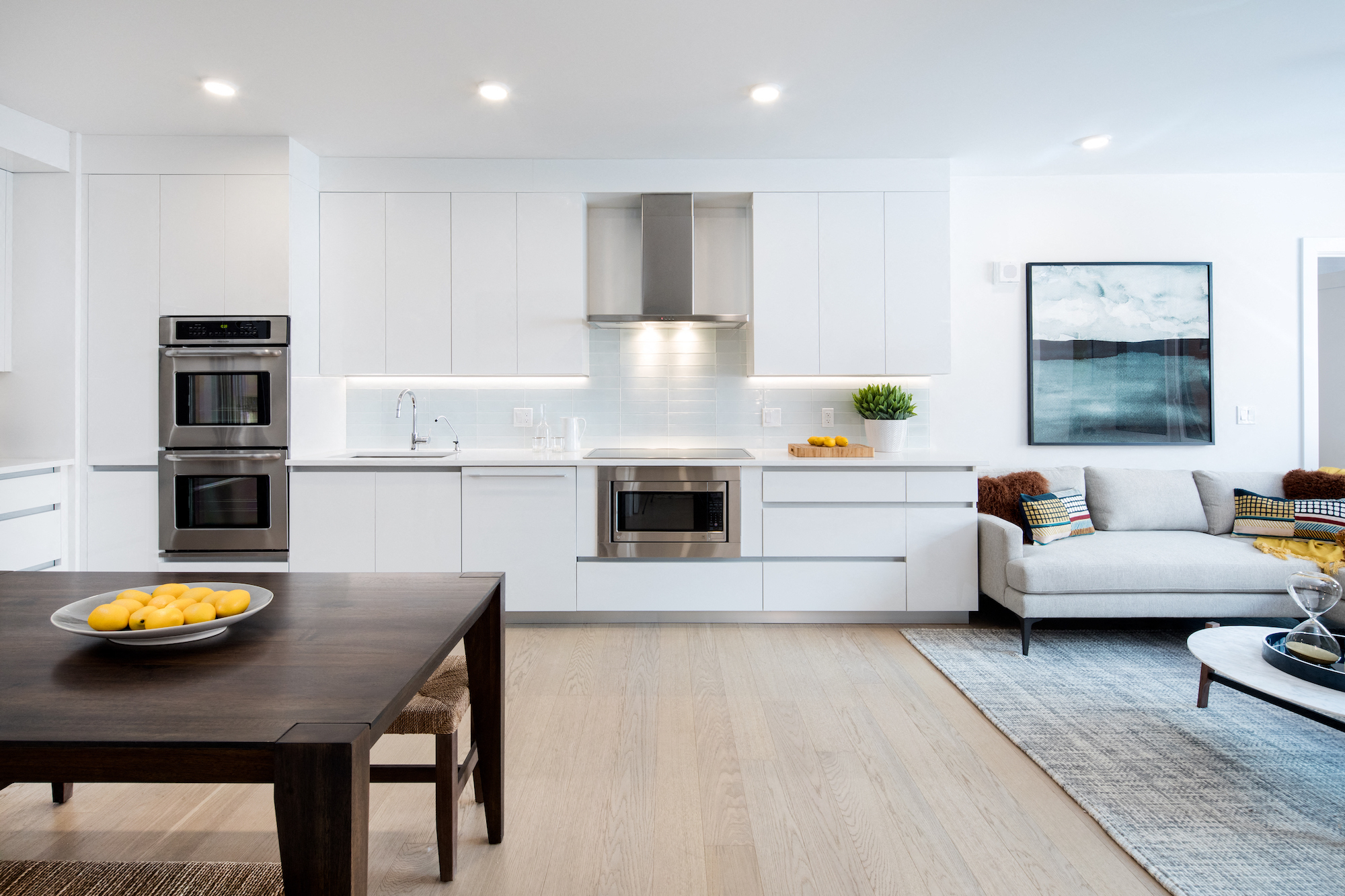 2BR E Kitchen_Living Room