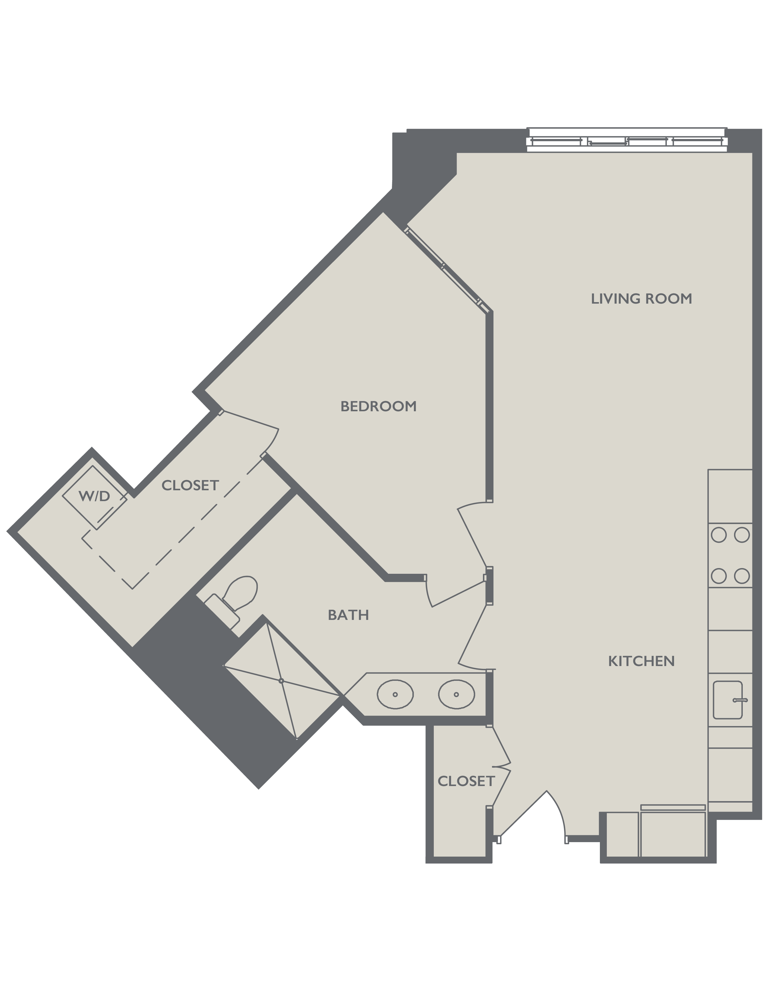 One Bedroom A