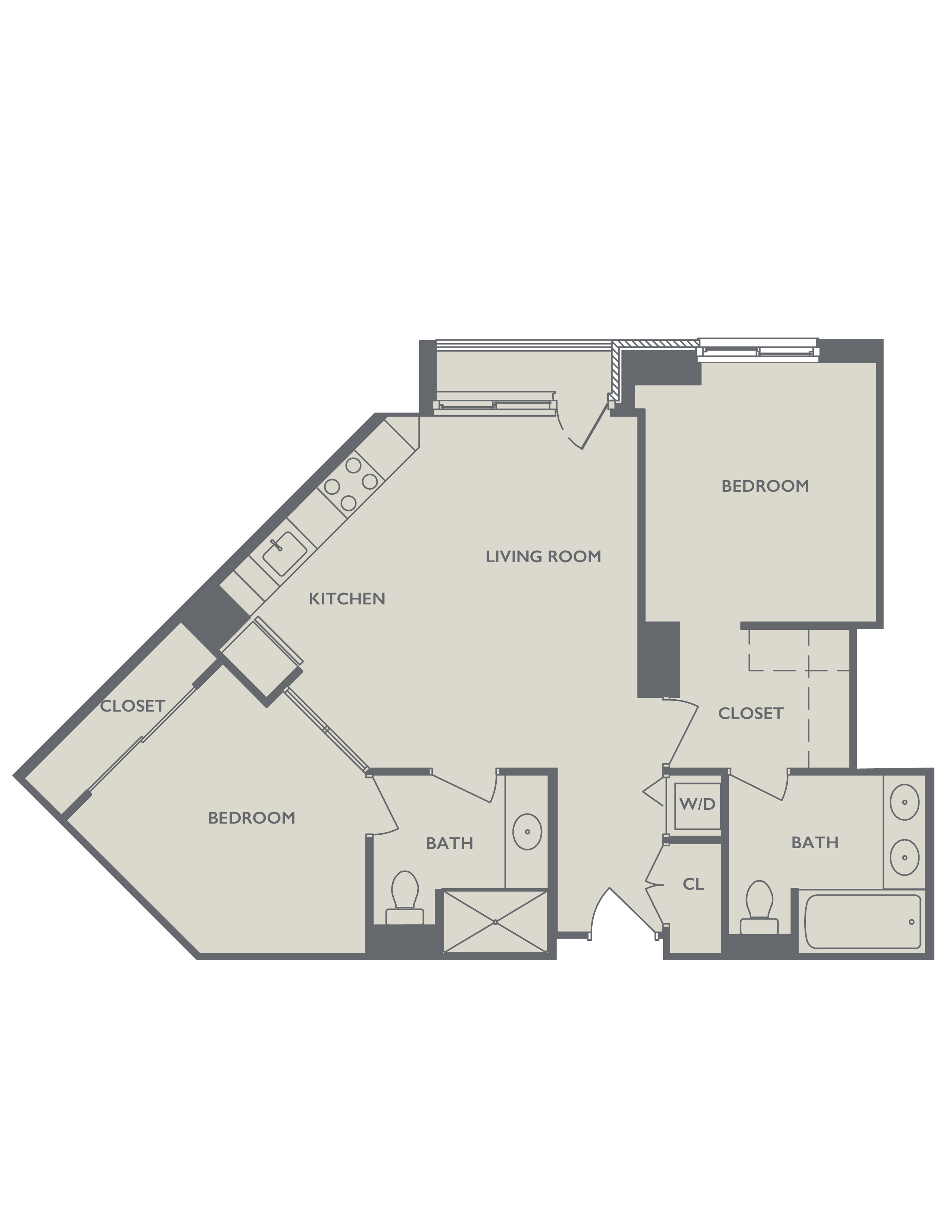 Two Bedroom A