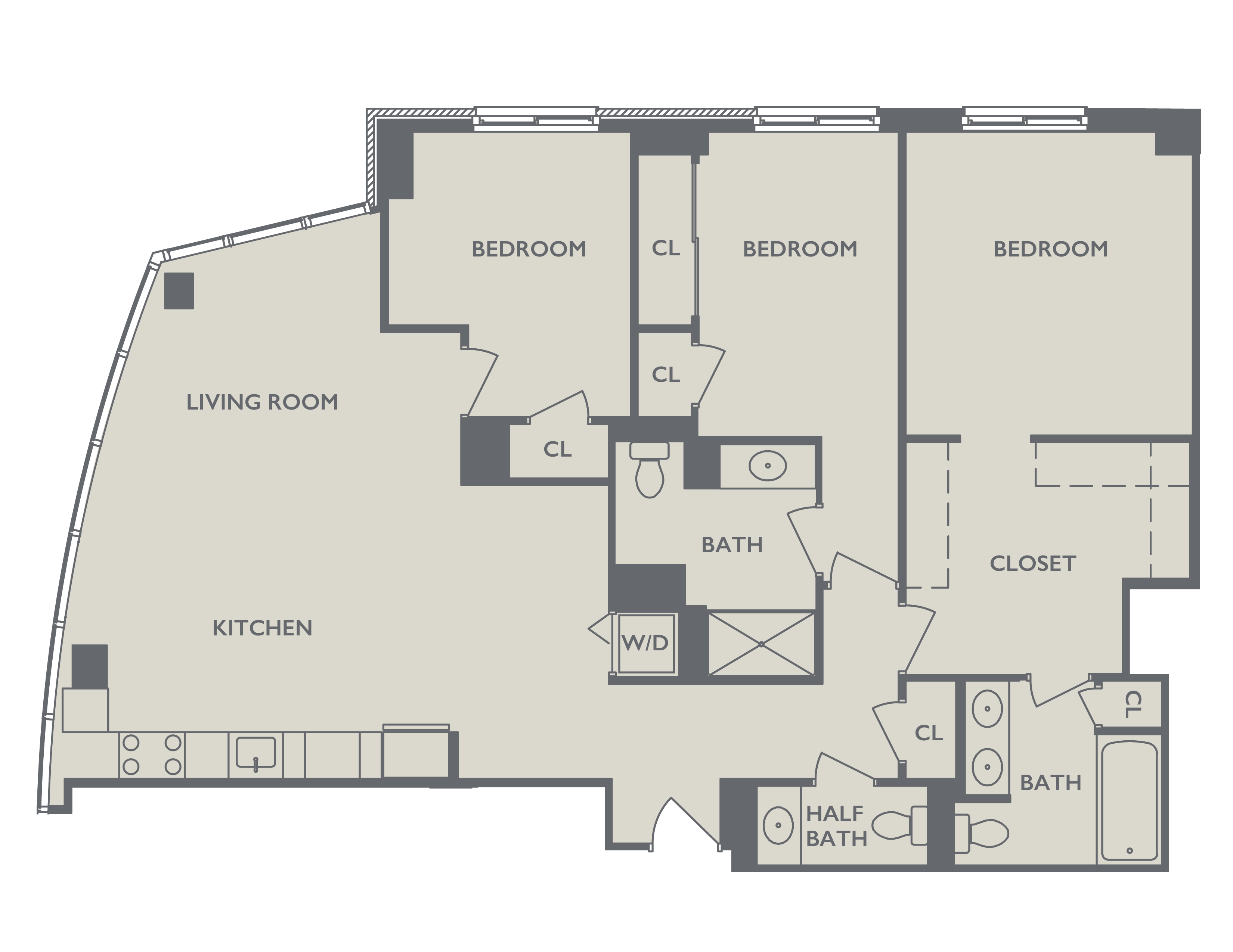 Three Bedroom B