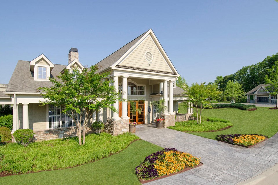 leasing center club house exterior