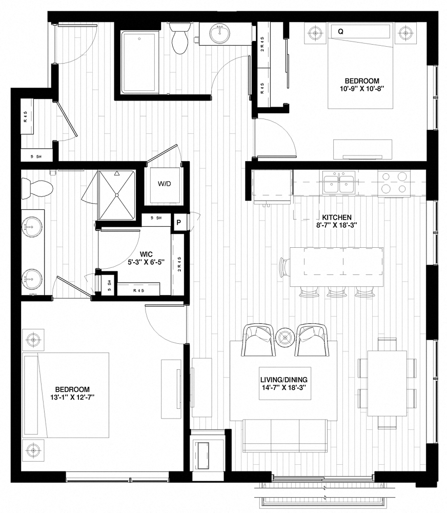 B4 floor plan