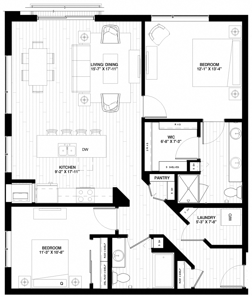 B6 floor plan