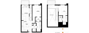 Harriet penthouse floor plan at The Preserve at Normandale Lake