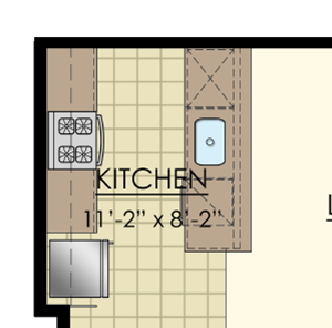 A2 Brand new one bedroom apartment for lease