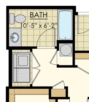 A4 Brand new one bedroom apartment for lease
