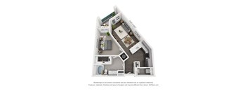 Hawthorne at Friendly Apartments Floor Plan