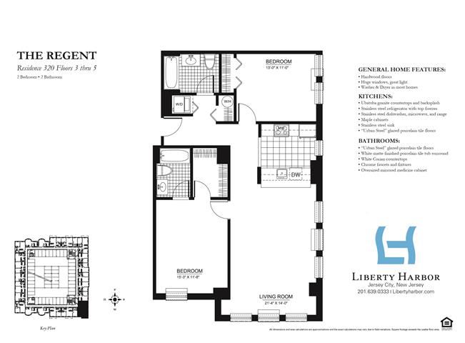 30 REGENT-2 BEDROOM PLAN H