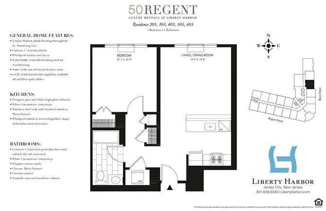 50 REGENT-1 BEDROOM PLAN C