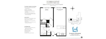 50 REGENT-1 BEDROOM PLAN N
