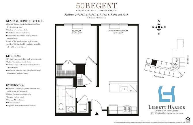 50 REGENT-1 BEDROOM PLAN N