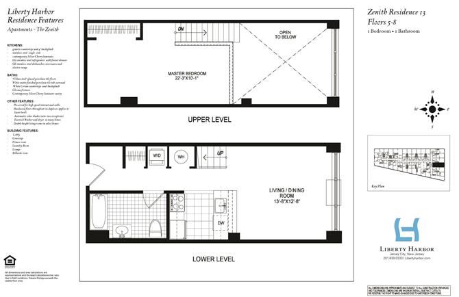 ZENITH 1-BEDROOM DUPLEX PLAN H