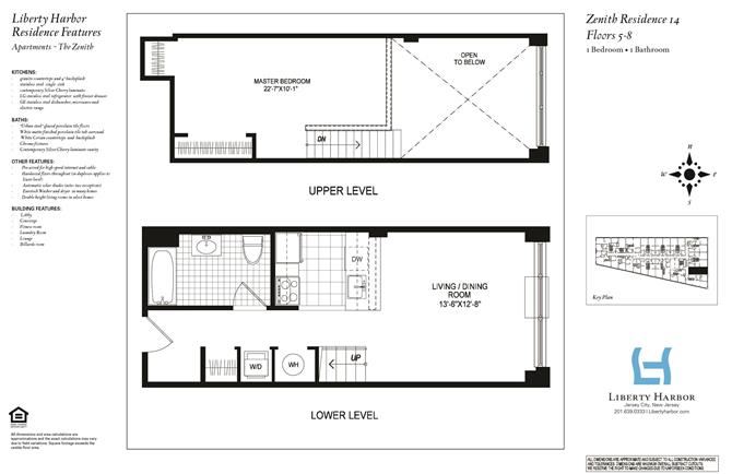 ZENITH 1-BEDROOM DUPLEX PLAN I