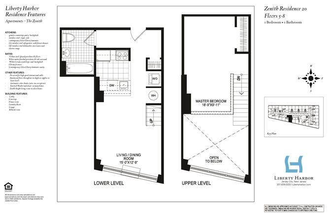 ZENITH 1-BEDROOM DUPLEX PLAN M