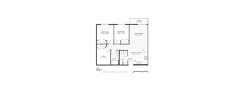 2 Bedroom 1 Bathroom + Den