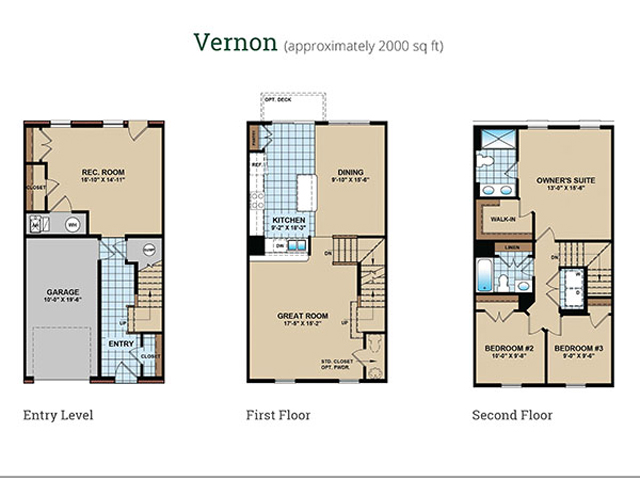 The Vernon Floor Plan 1