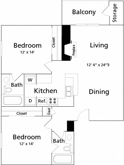Rose Floor Plan 6