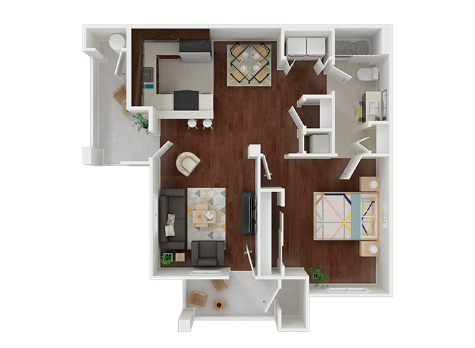 Floor Plans Of Axis At Compass Pointe In Merced Ca