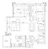 2 bedroom + 2 bathroom apartment floor plan at Summhill Village apartments in Nanaimo, BC