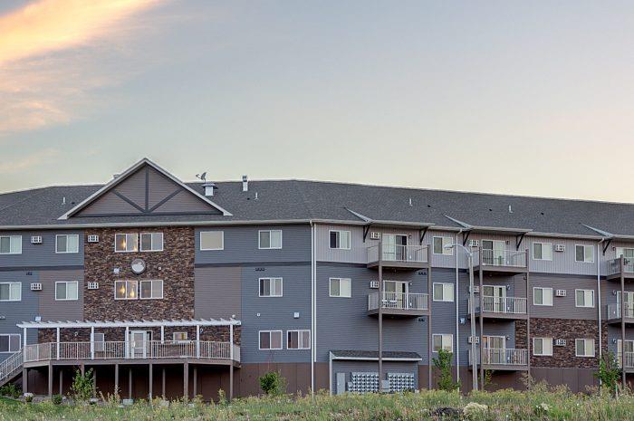 Exterior view of Bluffs of Williston Apartments ND