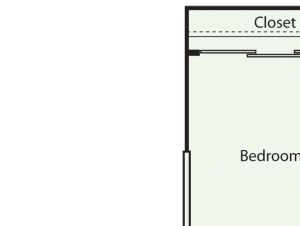 Floor Plan 1 Bdr
