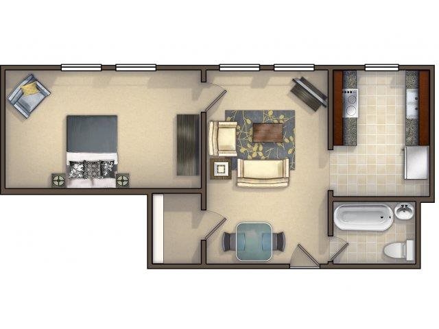 1-1-M Floor Plan 5