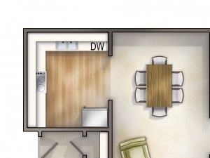 Canterberry Floor plan 2 bed 2 bath Foxcroft Tampa FL
