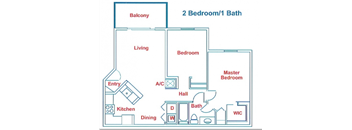 Two Bed One Bath Renovated